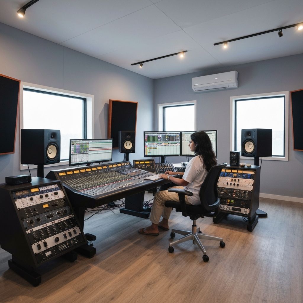 Global Guap Records studio